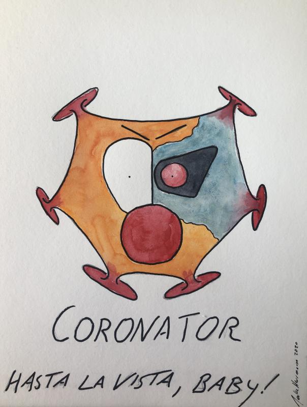 coronator, Aquarell