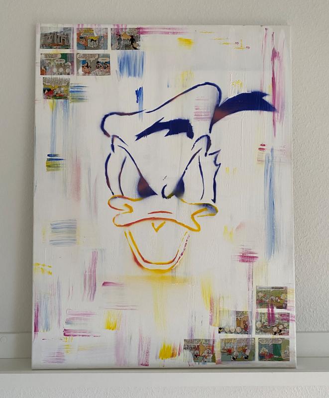 Donald Duck 60cm x 80cm