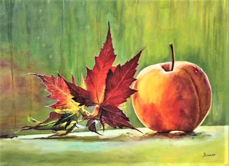 Herbst, 2020, Öl auf Leinwand, 60 x 45 cm